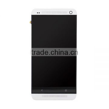 Black/White color for HTC ONE M7 LCD display touch screen digitizer assembly