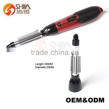 Plastic Bristle Multi-functional Magic Hot Air Styler Roller Brush Pro Salon Hair Dryer Comb And Hair Straightener Factory Quality Choice photo-2