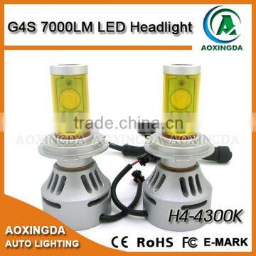 G4S 7000lm H4 LED Headlight 3000K 4300K 6500K 8000K 10000K