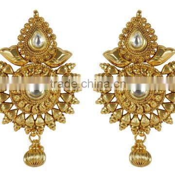 Gorgeous Indian Gold Plated Long Necklace Sets photo-5