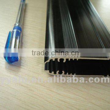 black aluminum profile for LED/factoty price