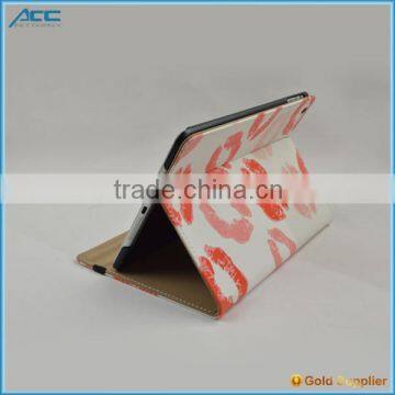 For IPad 6, Customized PU Flip Tablet Case With Printing Color for IPad 6 photo-5