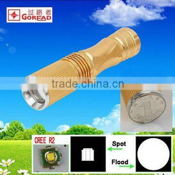 Goread C64 focusable R2 LED mini flashlight