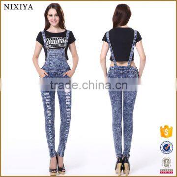 2015 plus size sexy ladies leggings sex photo women straps jeans