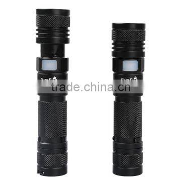 SupFire A2 High Quality LED Flashlight With USB Charger photo-4