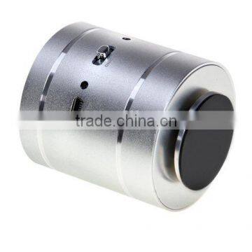 Wholesale Party Silver Bluetooth 2.1 Adin 10w Vibrating Mini Speaker photo-2