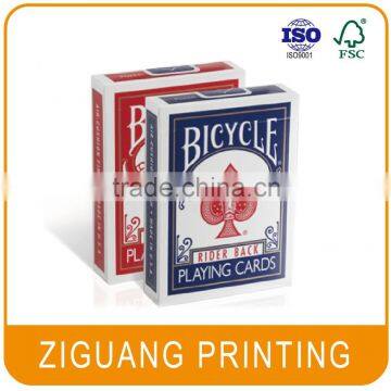 Customized playing card printing