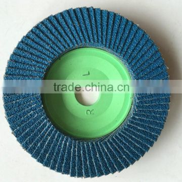 4" high quality Zirconium Abrasive Flap Disc