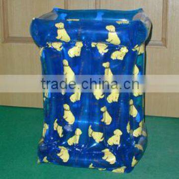 2016 China best selling cheap customized inflatable dustbin/ plastic dustbin