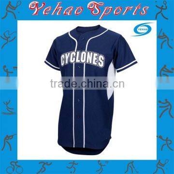 Stylish custom sublimation blank baseball jersey online