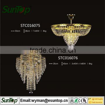 2016 modern crystal parts for chandelier has CE/Rohs/UL/SAA