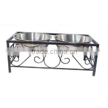 New Stylish Stainless Steel Dog Feeder