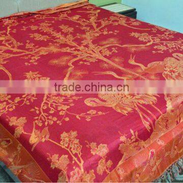 Luxurious Indian Silk Bedcovers