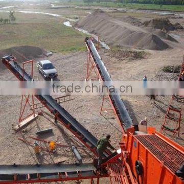 China Used Belts Conveyor Flat Belt Conveyor with High Quality on Sales