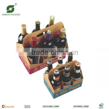 6 BOTTLE WINE PACKAGING SHIPPING BOXES