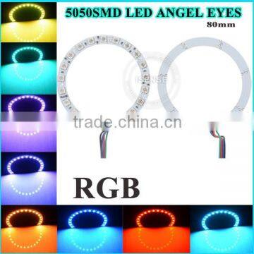 Truck car 90mm 80mm 70mm120mm diameter SMD ring angel eye led ring light