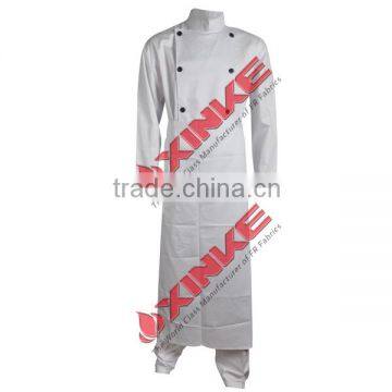 wholesale high quality cotton chef uniform manufacture in xinxiang