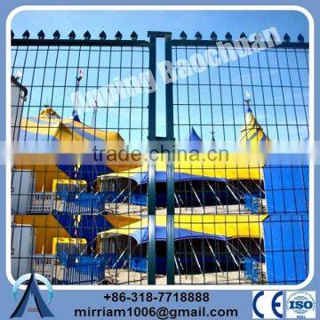 high quality cheap prices Canada hot-dipped galvanized PVC coated welded temporary fence