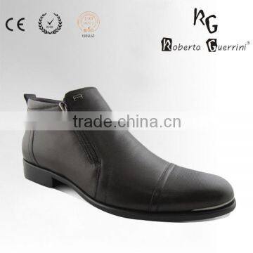 Genuine Leather wholesale rubber new model man shoe