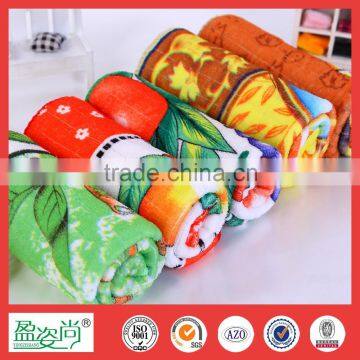 Mutil color unique desing face towel high quality eco-friendly kids beach towel