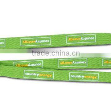 Popular tube lanyard / flat lanyard with key chain / narrow lanyard
