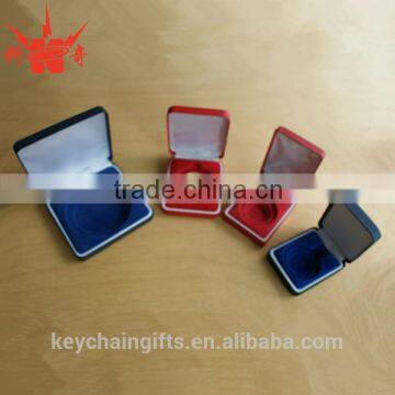 High quanlity custom metal velvet euro coin box