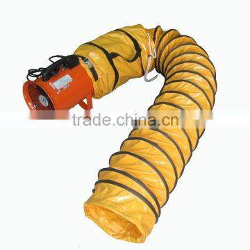 8inch High-velocity portable confined space ventilator with hose