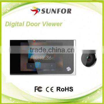 Sunfor 2015 new product peephole door camera