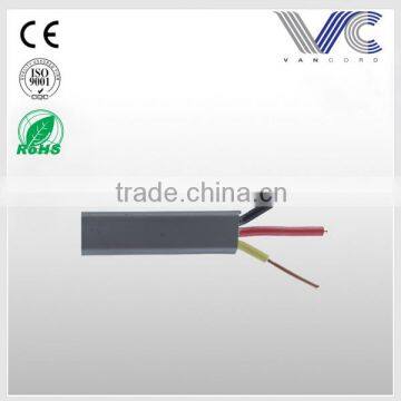 3 core flat power cable electrical cable copper wires