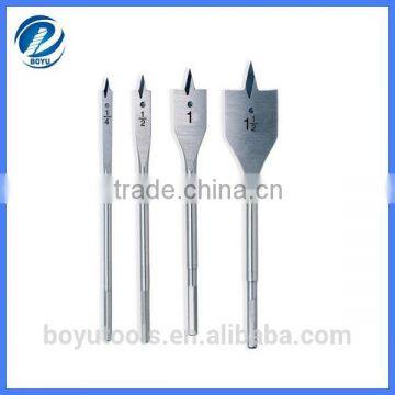 industry quality bright finish wood flat drill bit