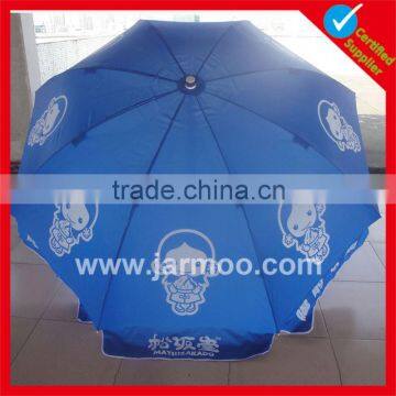 Weddings decoration full color printing outdoor blue umbrella