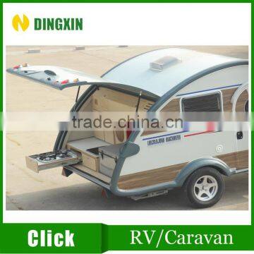 ATV travel trailer with kitchen