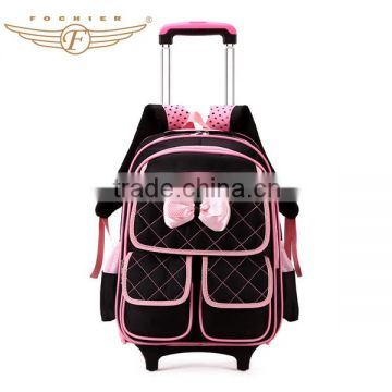 2016 lovely trolley wheeled backpack