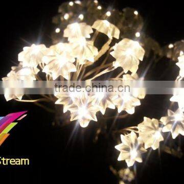 3M 30 Anise Flower Warm White LED Decoration String Light for Christmas, Wedding, Party