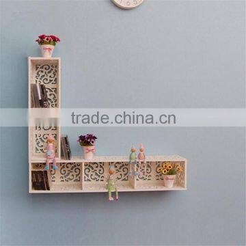 Home Decorative Floating Set Wall Shelf With Wall Cubes photo-3