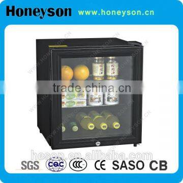 Hotel Absorption 40l mini bar fridge with glass door                        
                                                Quality Choice