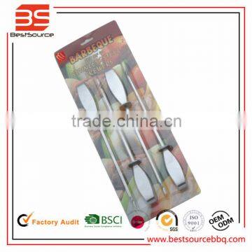 4PCS New Style BBQ Tool For Outdoor Cooking Time Stainless Steel BBQ Skewers