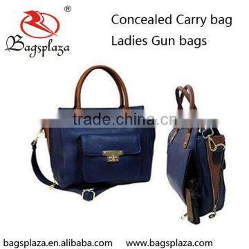 Alibaba china practical design gun bag Faux Leather Conceal Carry Purse Satchel Concealement Gun Purse