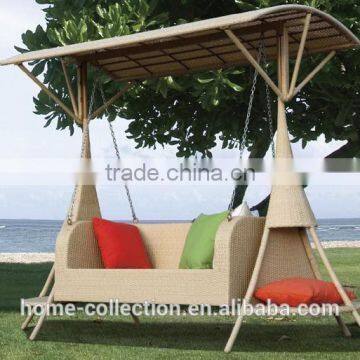 Aspen outdoor furniture wicker swing hanging chair