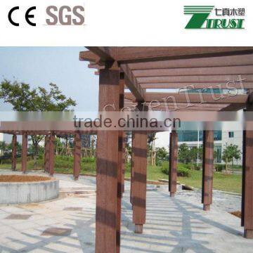 Outdoor decoration materials, beautiful WPC pergola