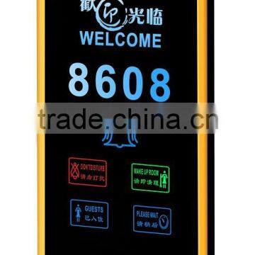 new product door plate for hotel ,digital door plate