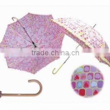 printing umbrella,straight umbrella,sun umbrella