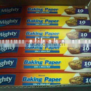 waxed baking paper