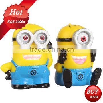 NEW!!cute Mr Minions power bank 2600mAh back up charger battery can use to gift