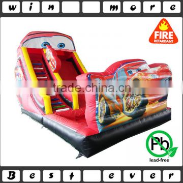 2016 hot sale manufacturer giant cars inflatable water slide for adults, water slide park games prices for sale