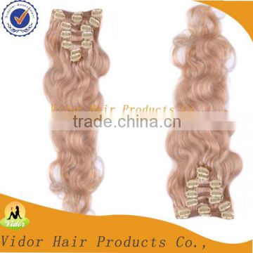 Full Head Wholesale Brazilian Clip In Hair Extensions Kinky Curly Clip In Hair Extensions