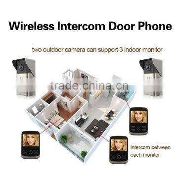 KIVOS Digital wireless intercom system with 3.5 inch indoor monitor