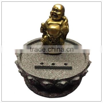 Chinese lucky Buddha Statue, chinese lucky buddha Incense Sticks Holder