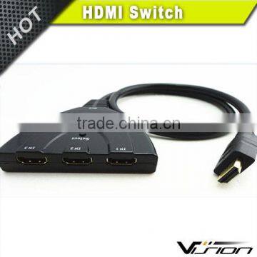 Vision 1.5FT 1080p 3D 3x1 Pigtail HDMI Switch photo-5