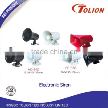 1/ 2 / 6Tone Electronic Siren, Car Alarm Siren Horn Loud Speaker